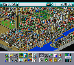 SimCity 2000 (USA) In game screenshot